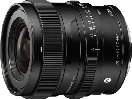 Sigma Contemporary 20mm 2.0 DG für Sony E schwarz