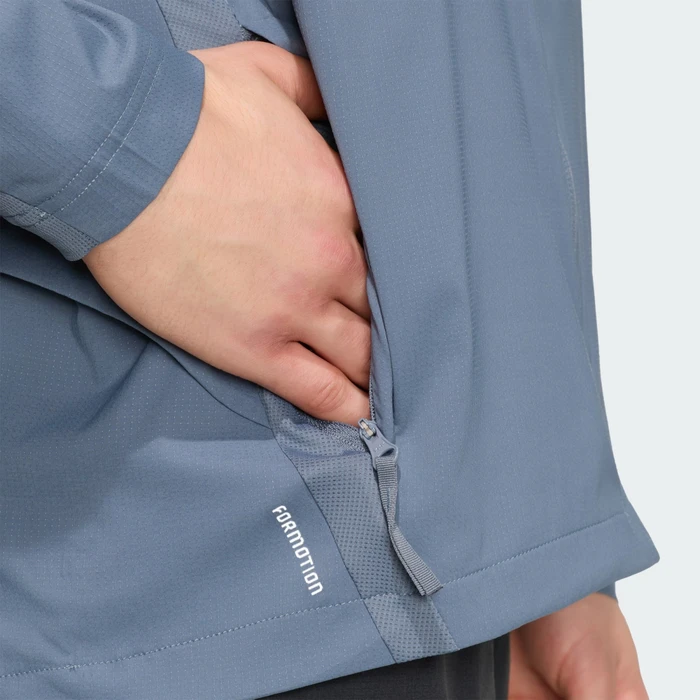 adidas adi365 Formotion Laufjacke grey/reflective silver (Herren)