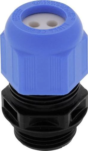 Wiska ESKE/1-i 32 MFD 04/080 Ex-Kabelverschraubung, Kunststoff, RAL 9005/5012, M32, mit montiertem MFD