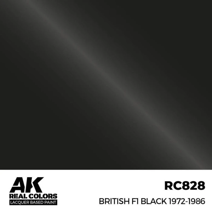 AK-Interactive 2nd Gen Real Colors british F1 black 1972-1986, 17ml