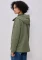 Street One Kapuze und Zipper Jacke dark vetiver green (Damen) Vorschaubild