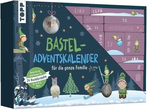 frechverlag Familien Bastel Adventskalender