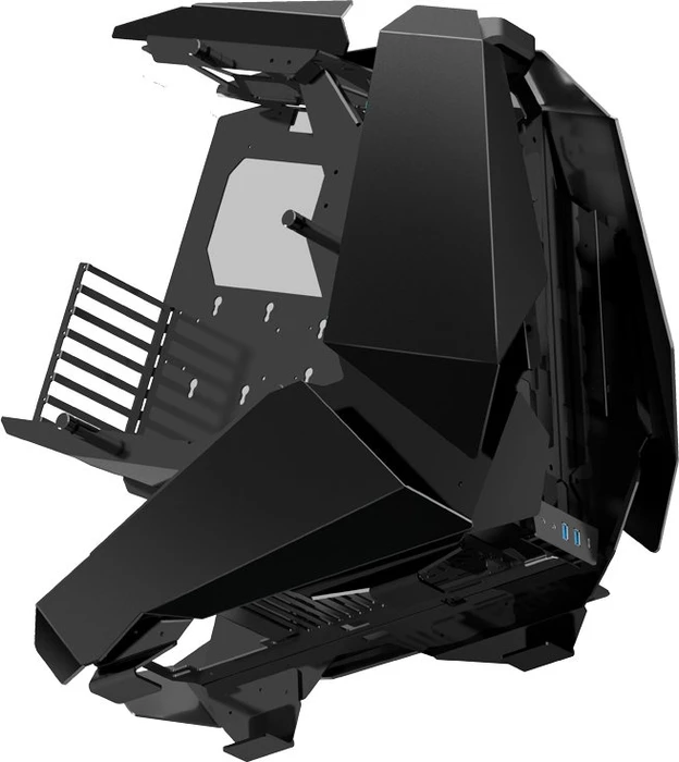Jonsbo Mod5, schwarz, Glasfenster