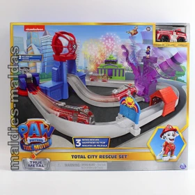 Spin Master Paw Patrol - True Metal Total City Rescue Movie Rennstrecken-Set