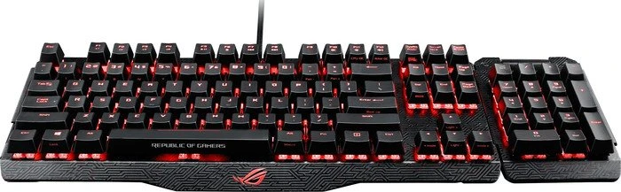 ASUS ROG Claymore, LEDs RGB, MX RGB RED, USB, DE