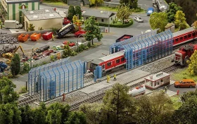 Faller Beschrankter Bahnübergang