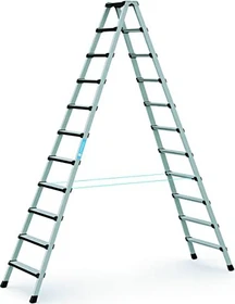 Zarges Comfortstep B Alu 2-tlg. Stehleiter, 2x 11 Stufen