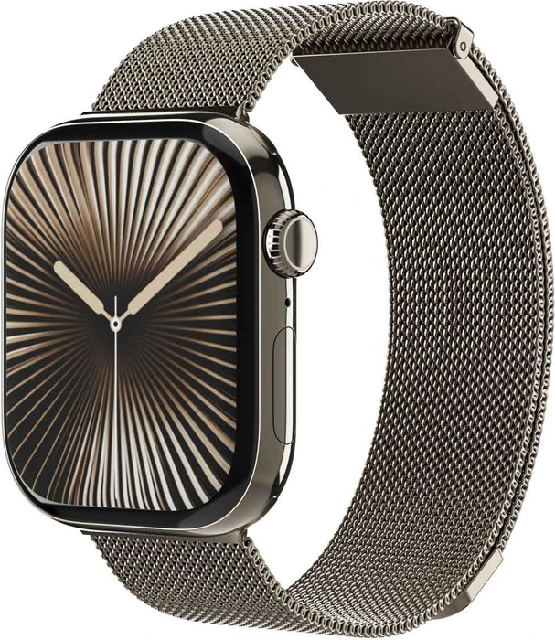 Vonmählen Milanaise-Armband für Apple Watch Ultra 49mm desert sand