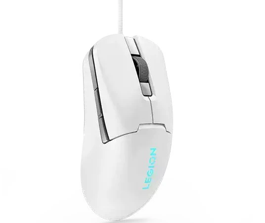Lenovo Legion M300s RGB Gaming Mouse, Glacier White, USB