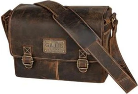 Dörr Gillis Trafalgar Leder Vintage Schultertasche braun