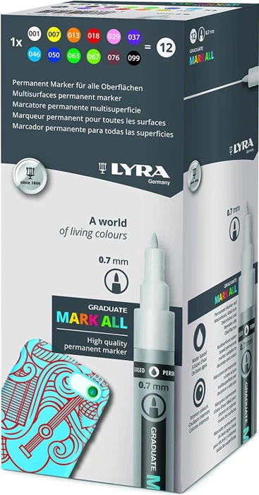 Lyra Graduate Mark All Permanentmarker 0.7mm