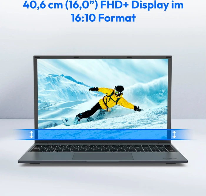 Medion Akoya E16433, Core i3-1215U, 8GB RAM, 512GB SSD, DE
