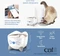 Catit PIXI Smart-Trinkbrunnen, LED-Statusanzeige, Trockenlaufschutz, Edelstahleinsatz, UV-C Wasserfilter, WLAN, 2.5l, weiß Vorschaubild