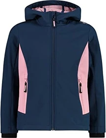 CMP Softshell Melange Fix Hood Funktionsjacke blue/fard (Junior)