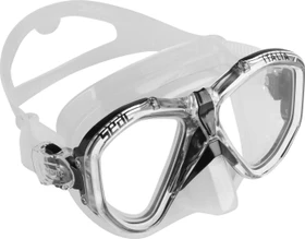 Seac Sub Italia Zweiglasmaske metal black