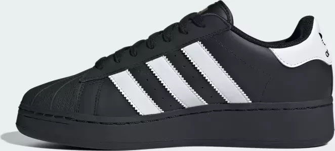 adidas Superstar XLG core black/cloud white/gold metallic (Herren)