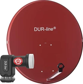 Dura-Sat Dur-line MDA 90 R + Ultra Quad LNB - 4 TN LNB Set