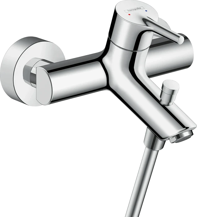 Hansgrohe Talis S Einhebel-Wannenmischer Aufputz chrom