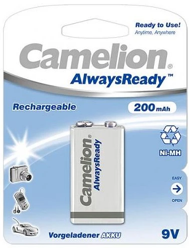 Camelion AlwaysReady 9V-Block NiMH 200mAh