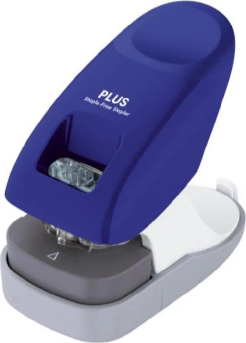 PLUS Japan SL-112A Klammerloses Heftgerät, blau