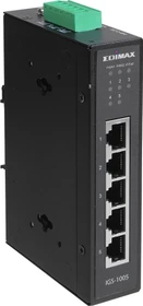 Edimax Pro IGS-1 Industrial Railmount Gigabit Managed Switch, 5x RJ-45 (IGS-1005)