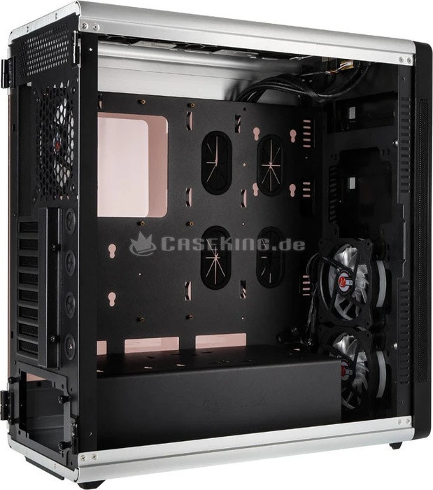 Raijintek Asterion Plus, silber, Acrylfenster