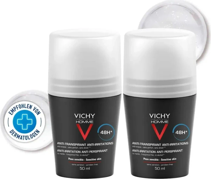 Vichy Homme empfindliche Haut Deodorant Roll-On