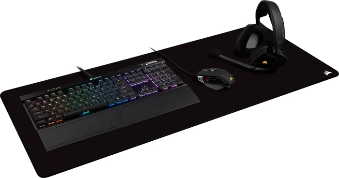 Corsair MM350 PRO Premium Spill-Proof Cloth Gaming Mouse Pad - Extended XL, schwarz