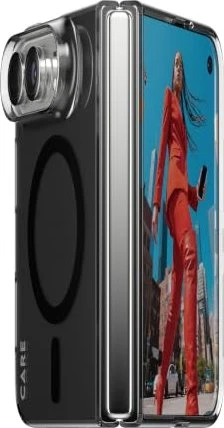 PanzerGlass Care SL1M Case w. Black MagSafe für Apple iPhone Duo smokeys