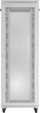 Lanberg 19" Rackschrank 47HE, freistehend, V2, Gitternetztür, IP20, RAL 7035, 1000mm tief