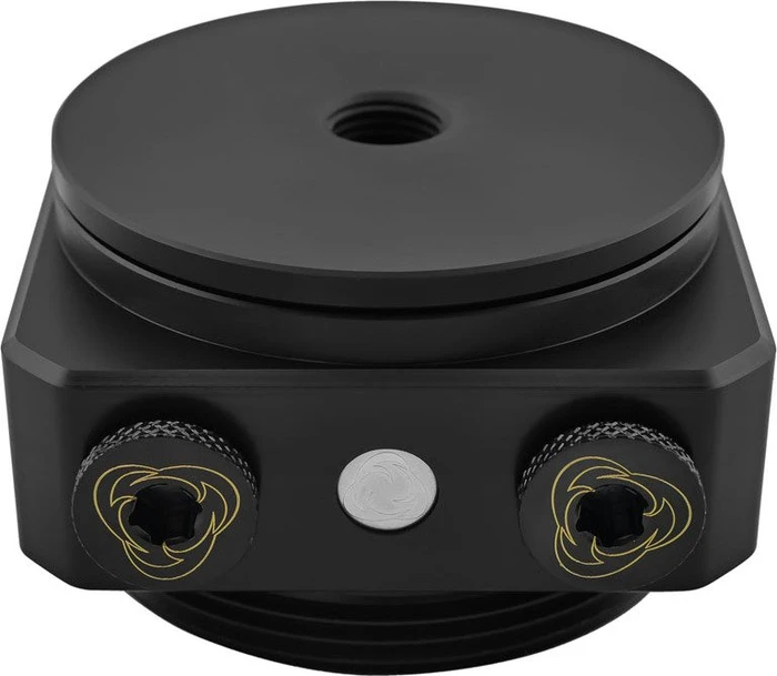 Singularity Computers Protium D5 Pumpenaufsatz, G1/4", Black Acetal