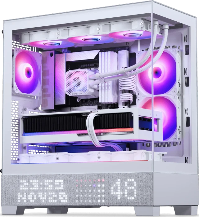 Phanteks XT View Matrix White, weiß, Glasfenster