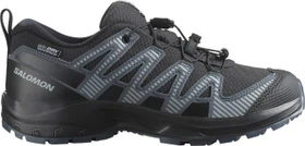 Salomon XA Pro V8 Waterproof black/turbulence/quarry (Junior)