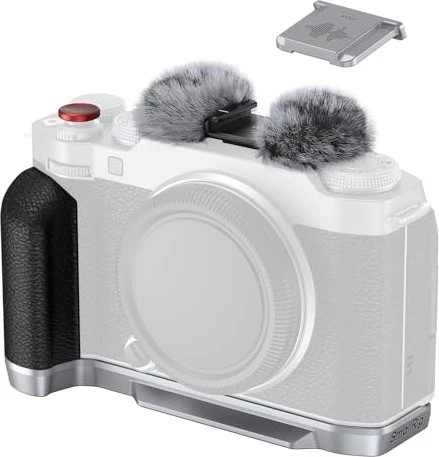 SmallRig L-Bracket mit Silikongriff für Fujifilm X-M5 silber