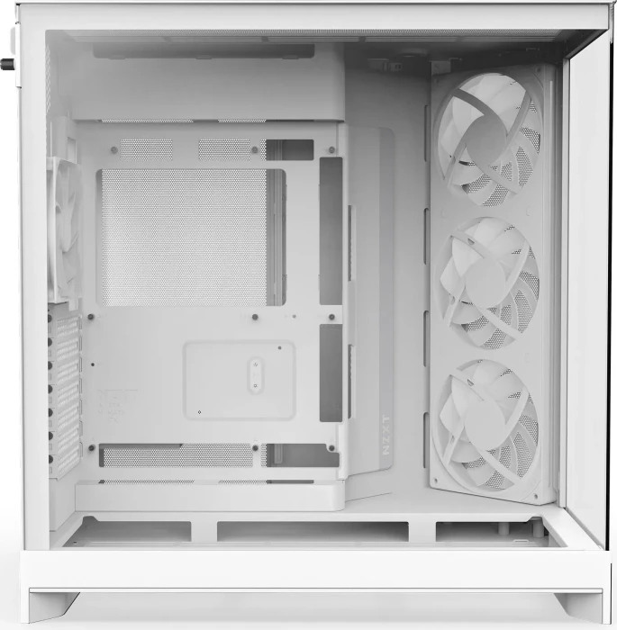 NZXT H9 Flow RGB [2025] White, weiß, Glasfenster