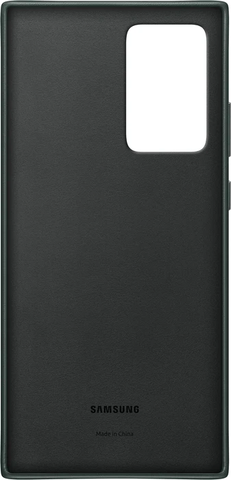 Samsung Leather Cover für Galaxy Note 20 Ultra green