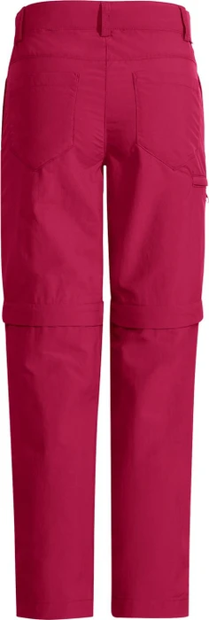 Vaude Detective Antimos ZO Zip-Off Hose lang crimson red (Junior)