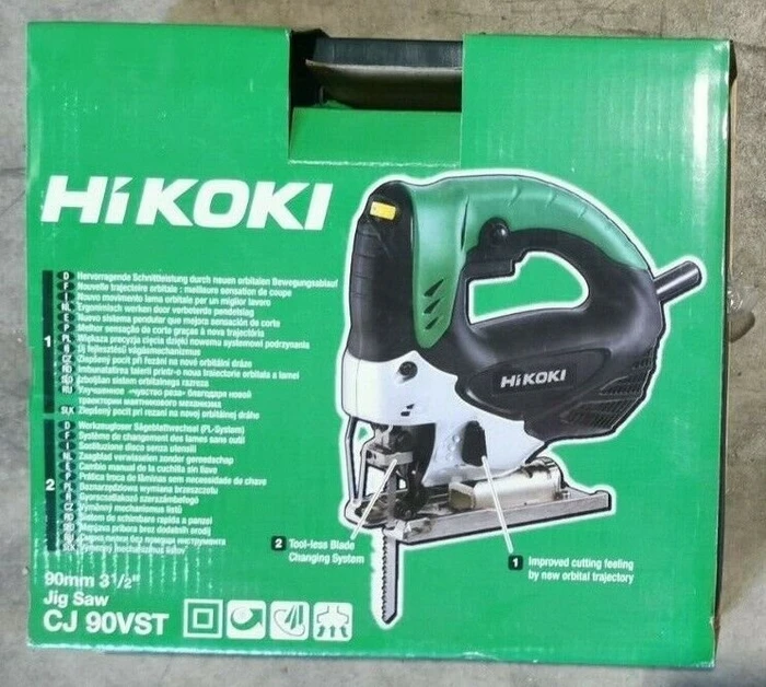 Hikoki CJ90VSTWAZ Elektro-Pendelhubstichsäge inkl. Koffer