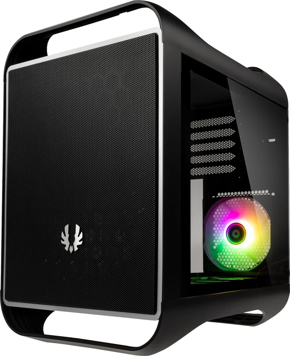 BitFenix Prodigy M 2022 ARGB, schwarz, Glasfenster