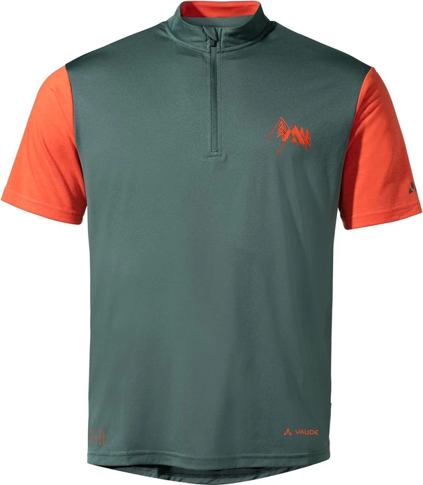 Vaude Ledro Trikot kurzarm dusty forest (Herren)