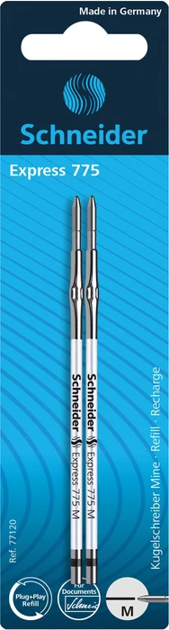 Schneider Express 775 Standardmine X20 M schwarz, 2er-Pack (77120)