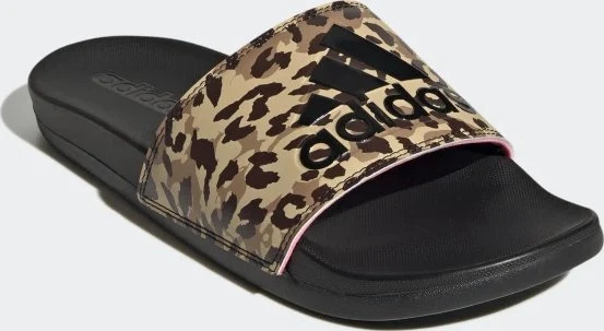 adidas Comfort Adilette core black/beam pink (Damen)