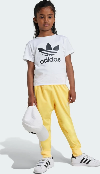 adidas Adicolor Trefoil T-Shirt kurzarm weiß (Junior)
