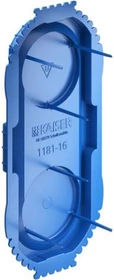 Kaiser Elektro UP¹ Signaldeckel für Einbauöffnungen Ø 2x60 mm