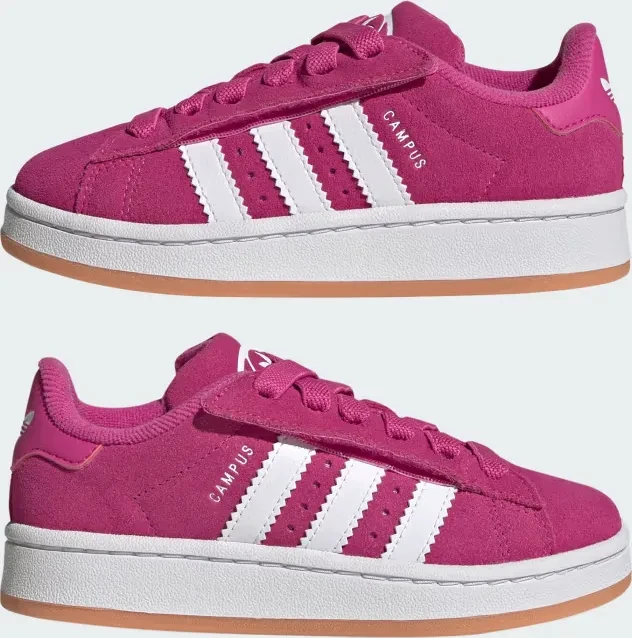 adidas Campus 00s Comfort Closure Elastic Lace semi lucid fuchsia/cloud white/gum (Junior)