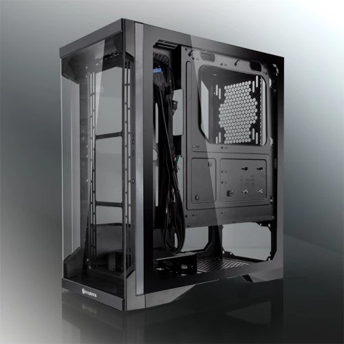 Raijintek Silenos Pro, Glasfenster