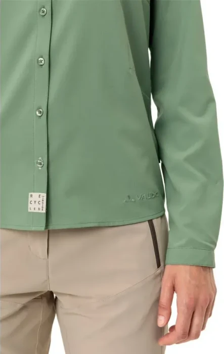 Vaude Rosemoor IV Hemd langarm willow green (Damen)