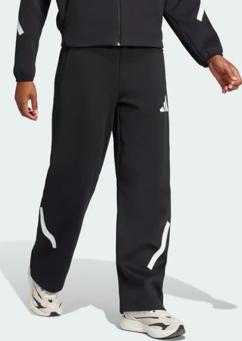 adidas Z.N.E Barrel Trainingshose lang schwarz/weiß (Damen)