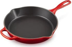 Le Creuset Signature Gusseisen Brat-/Servierpfanne rund hoch 26cm kirschrot