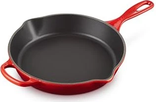 Le Creuset Signature Gusseisen Brat-/Servierpfanne rund hoch 26cm kirschrot